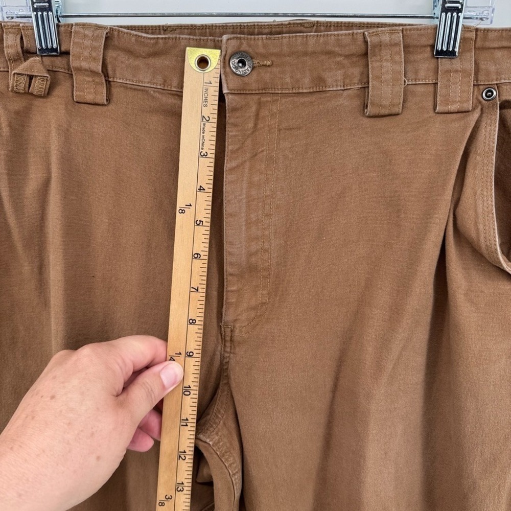 Duluth Trading Flex Fire Hose Cargo Pants Mens 42x32 (41x31) Brown - Picture 6 of 14